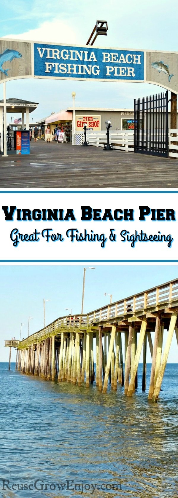 If you are thinking about making a trip to Virginia Beach, you really should add Virginia Beach pier to your visit list. It has a lot to offer and it is not all just fishing either.