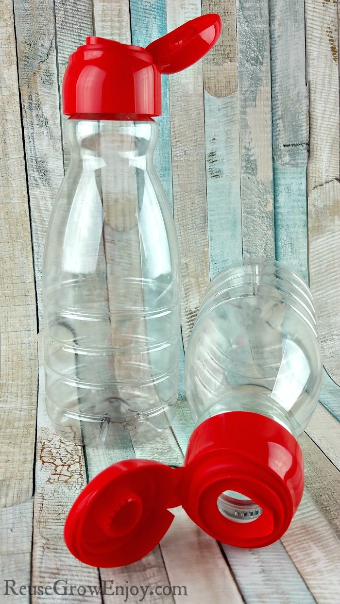 Use Empty Plastic Coffee Creamer Container as Storage for Dry