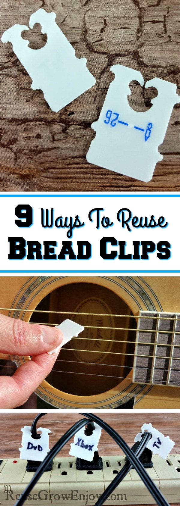 How to Reuse Bread Bag Clips-Over 10 Ideas to Try! - A Sustainably