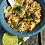 If you love to cook in your slow cooker, this is a must try recipe. It is a recipe for slow cooker white chicken chili. If your family loves it as much as mine, there will not be any leftovers!