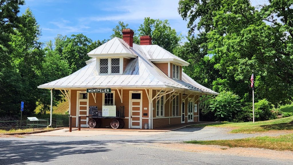 former Montpelier train station