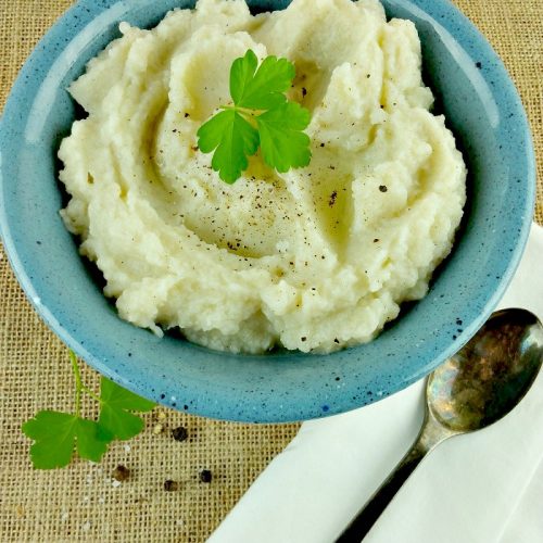 Paleo Instant Pot Mashed Cauliflower - Reuse Grow Enjoy